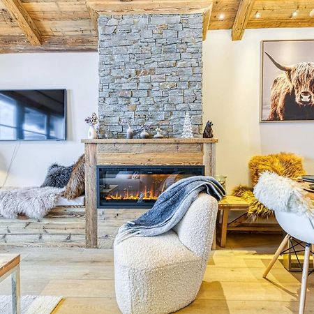 Appartement style chalet 5* vue Mont-Blanc - Arc 1950 Les Arcs  Extérieur photo