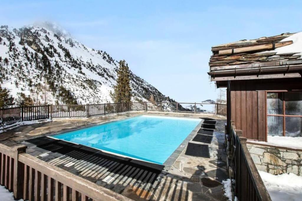 Appartement style chalet 5* vue Mont-Blanc - Arc 1950 Les Arcs  Extérieur photo