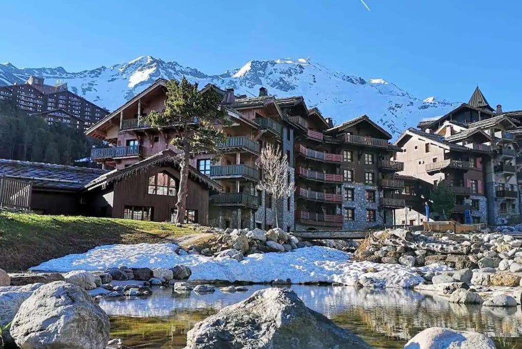 Appartement style chalet 5* vue Mont-Blanc - Arc 1950 Les Arcs  Extérieur photo