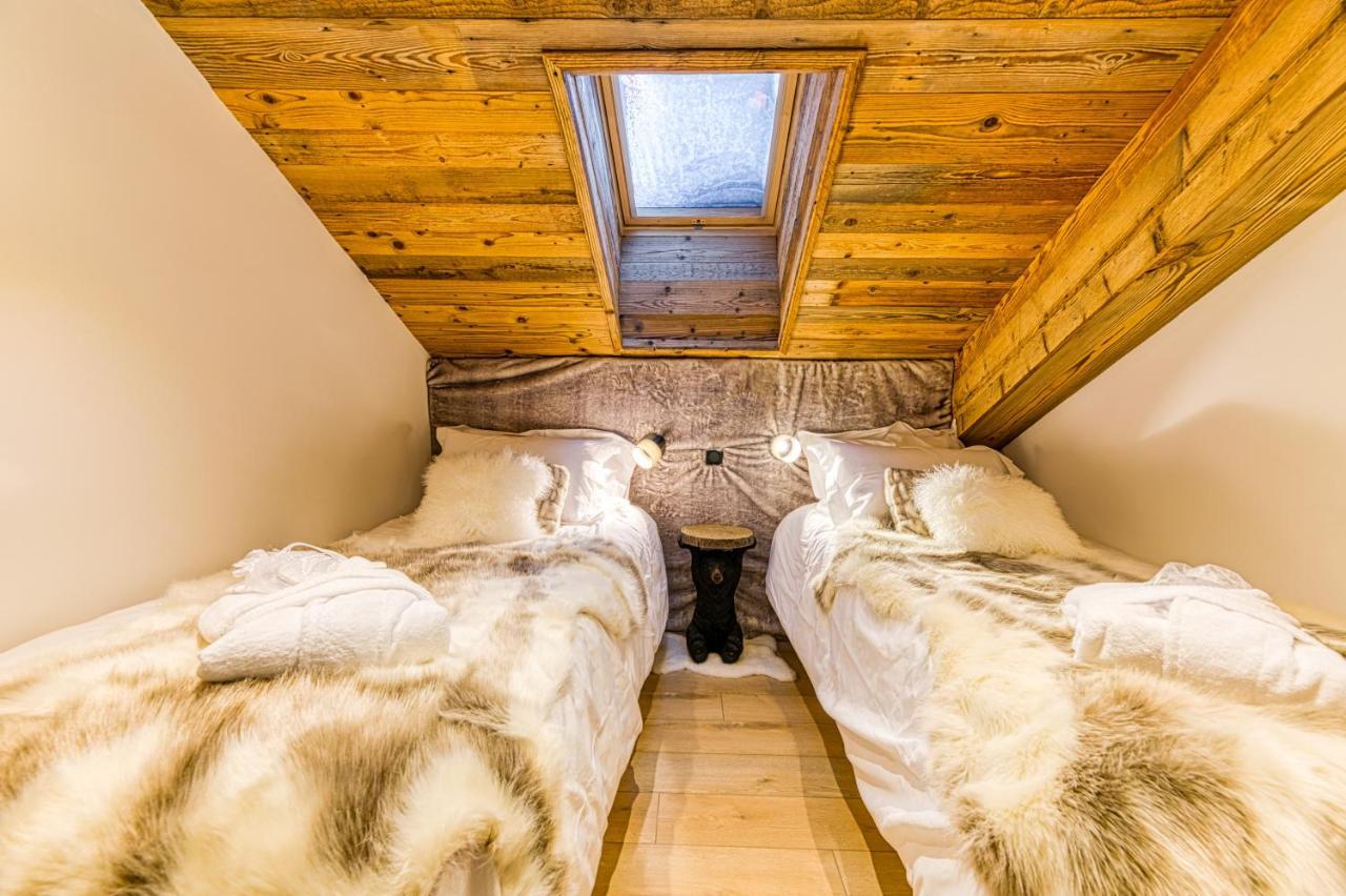 Appartement style chalet 5* vue Mont-Blanc - Arc 1950 Les Arcs  Extérieur photo