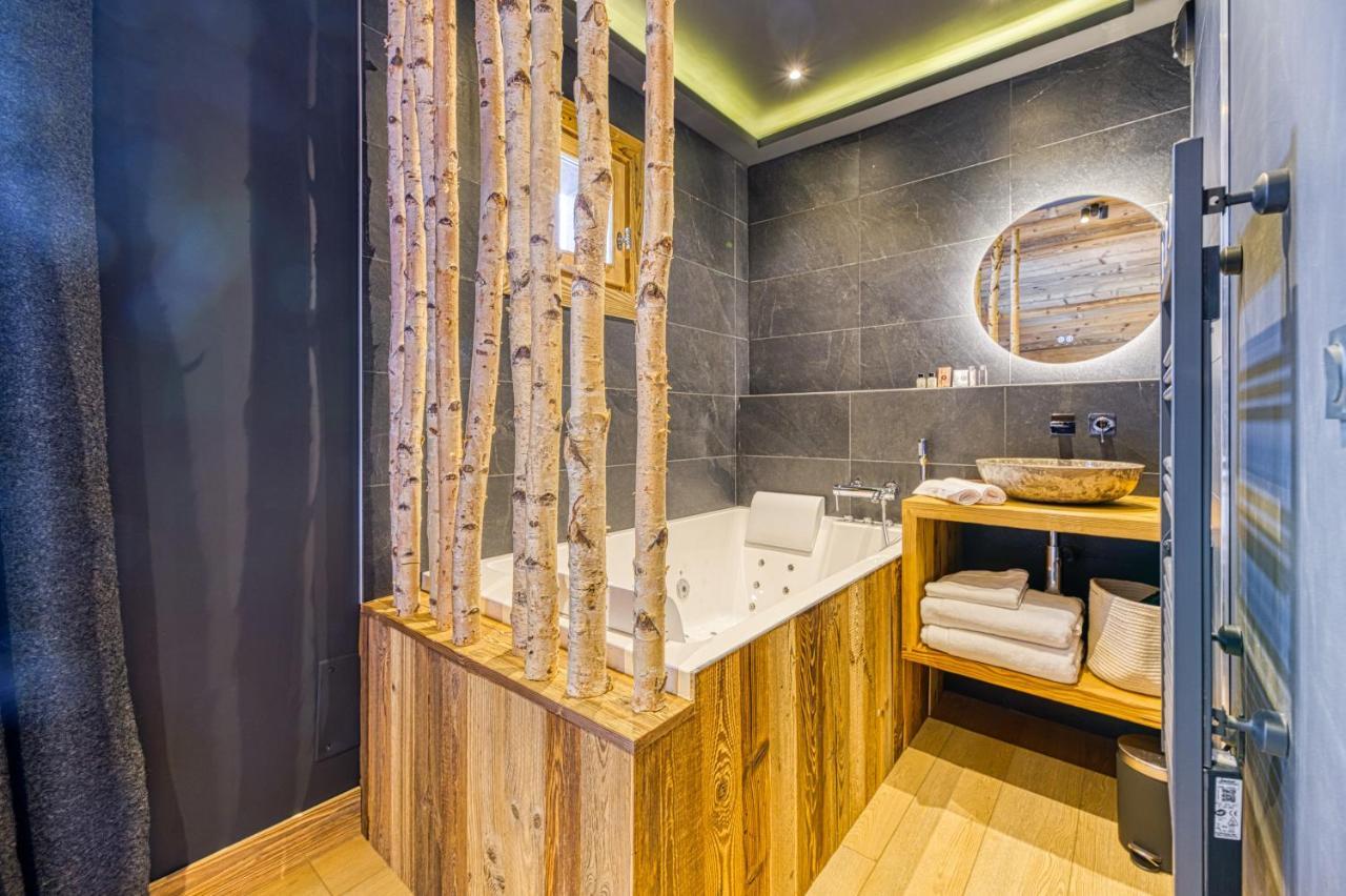 Appartement style chalet 5* vue Mont-Blanc - Arc 1950 Les Arcs  Extérieur photo