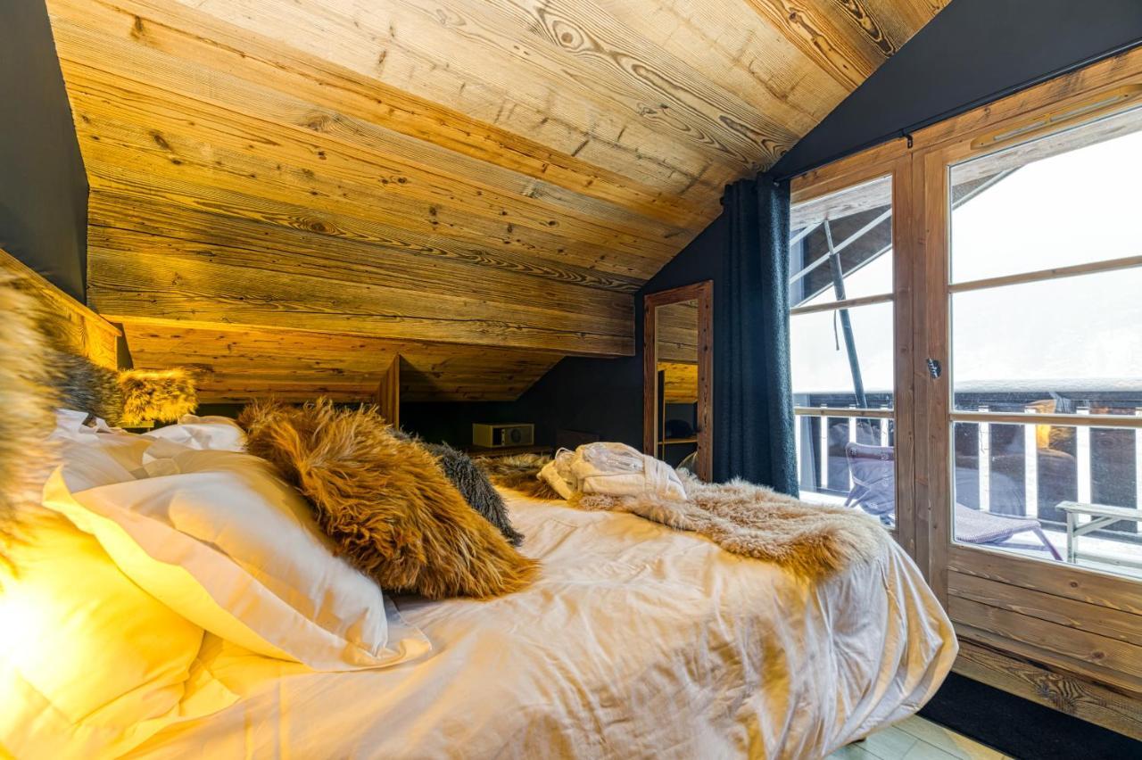 Appartement style chalet 5* vue Mont-Blanc - Arc 1950 Les Arcs  Extérieur photo